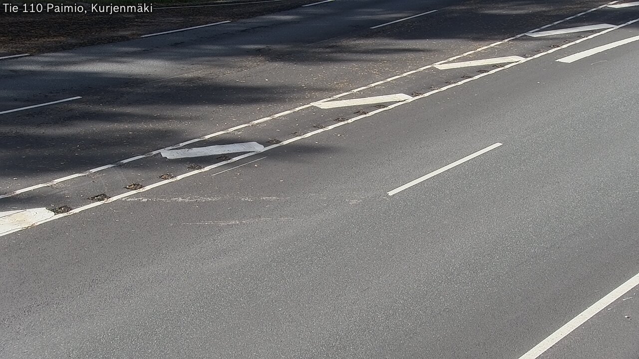 Weather Camera Image Väg 110 Paimio, Kurjenmäki, Paimio, Varsinais-Suomi