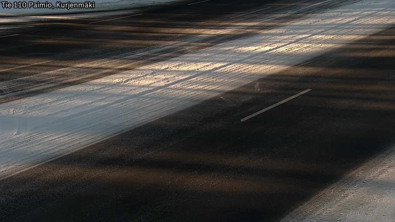 Weather Camera Image Road 110 Paimio, Kurjenmäki, Paimio, Varsinais-Suomi