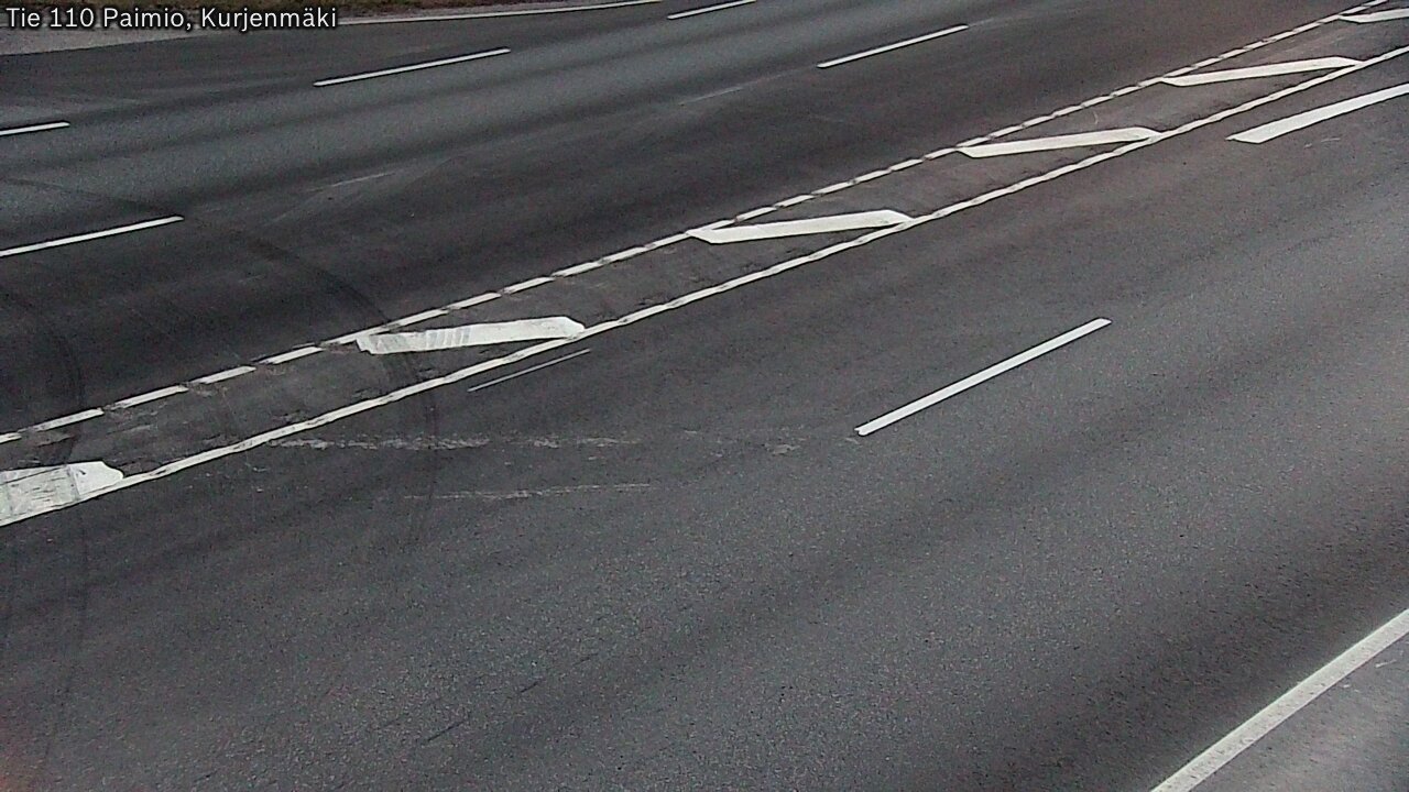 Weather Camera Image Väg 110 Paimio, Kurjenmäki, Paimio, Varsinais-Suomi