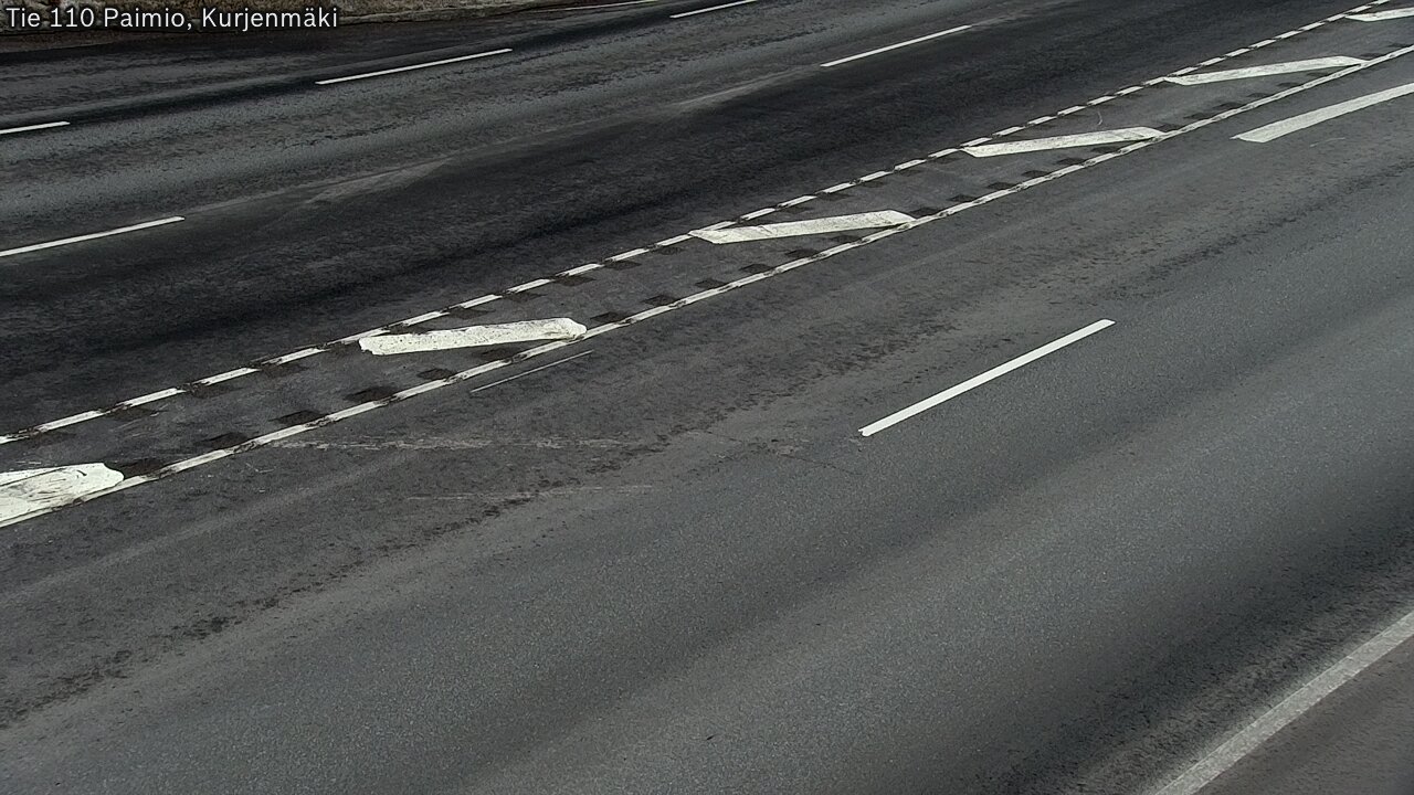 Weather Camera Image Road 110 Paimio, Kurjenmäki, Paimio, Varsinais-Suomi