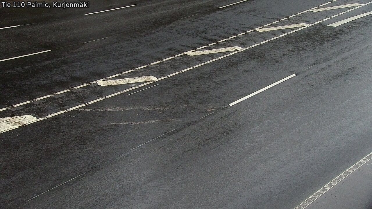 Weather Camera Image Road 110 Paimio, Kurjenmäki, Paimio, Varsinais-Suomi