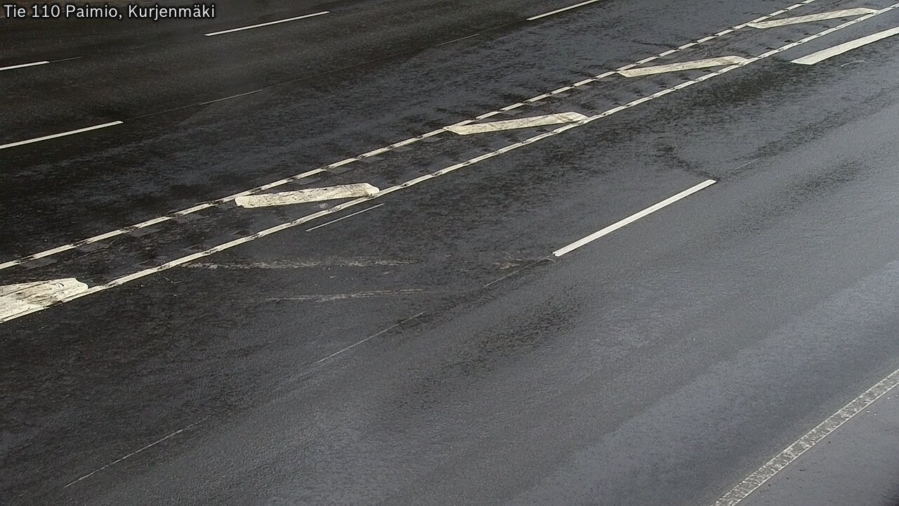 Weather Camera Image Road 110 Paimio, Kurjenmäki, Paimio, Varsinais-Suomi
