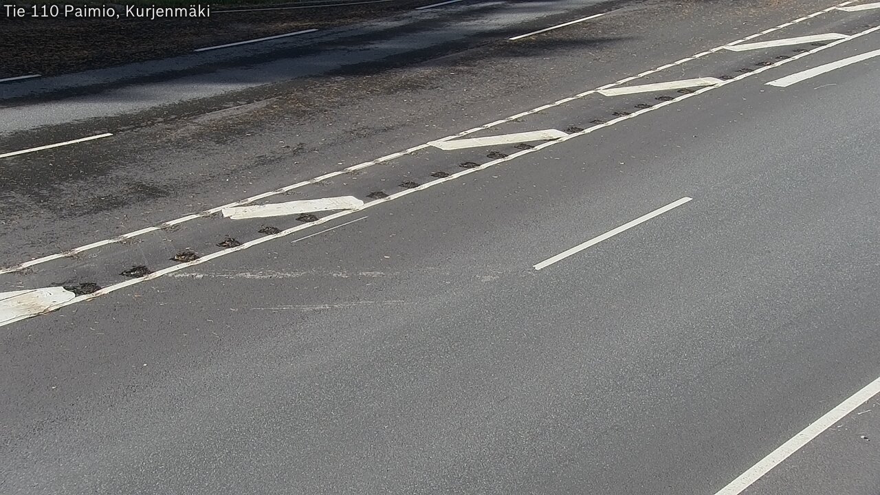 Weather Camera Image Väg 110 Paimio, Kurjenmäki, Paimio, Varsinais-Suomi