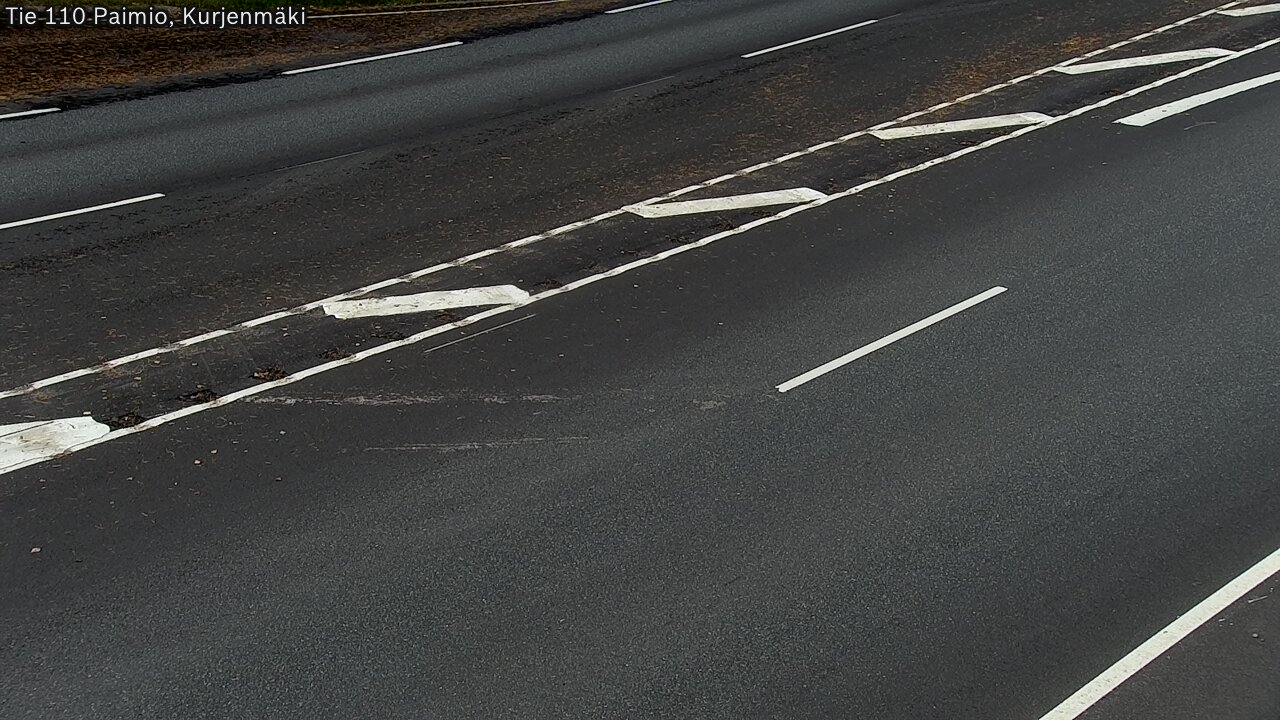 Weather Camera Image Väg 110 Paimio, Kurjenmäki, Paimio, Varsinais-Suomi