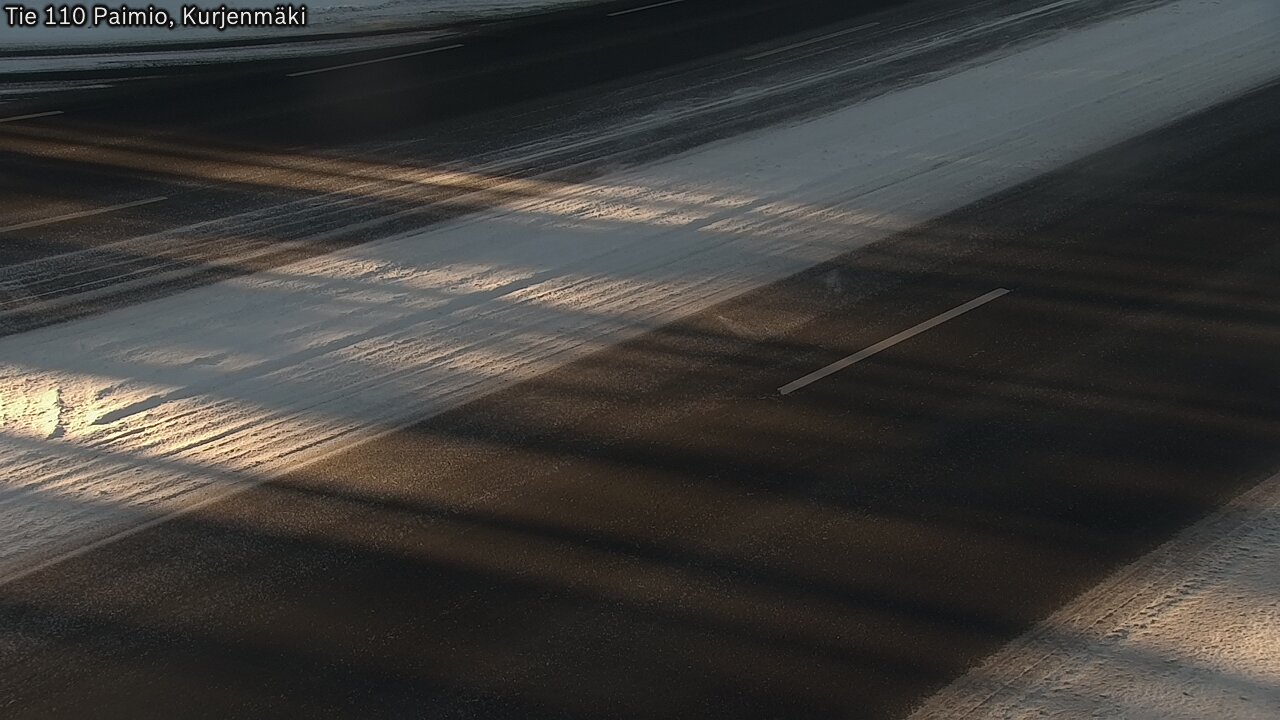 Weather Camera Image Road 110 Paimio, Kurjenmäki, Paimio, Varsinais-Suomi