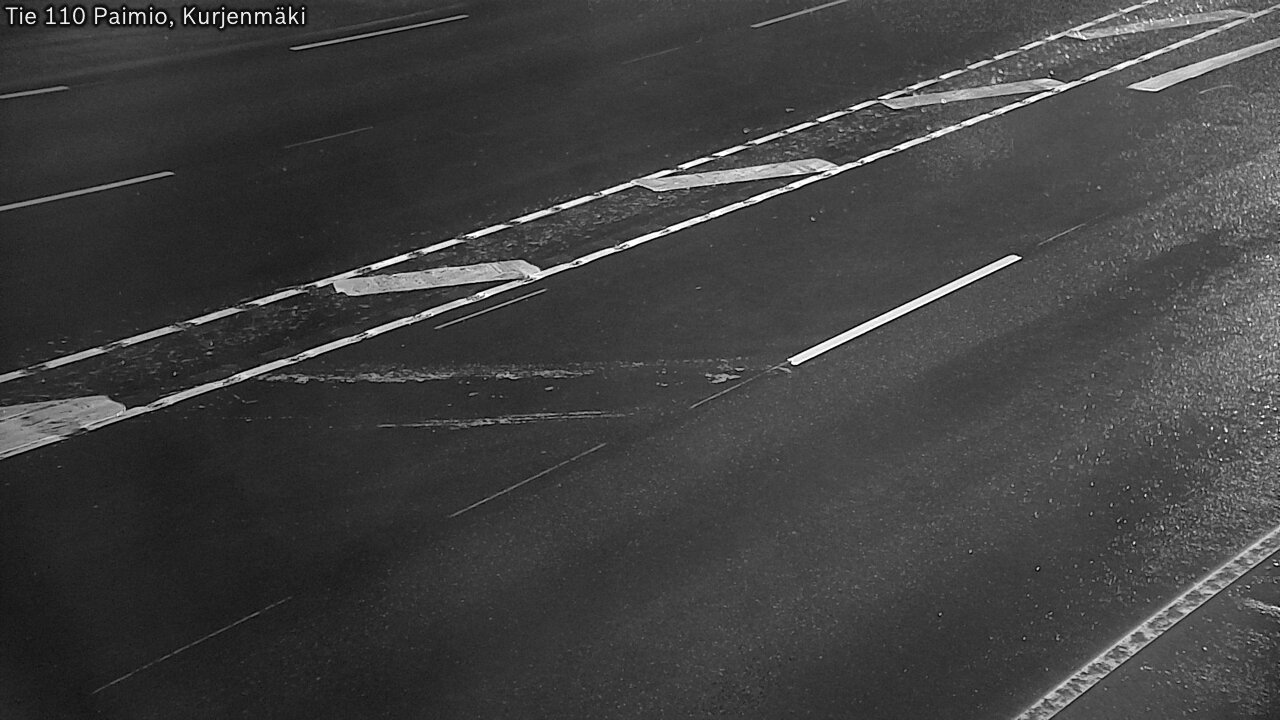 Weather Camera Image Road 110 Paimio, Kurjenmäki, Paimio, Varsinais-Suomi