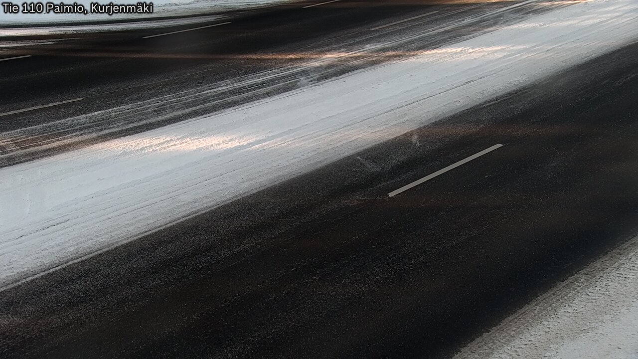 Weather Camera Image Road 110 Paimio, Kurjenmäki, Paimio, Varsinais-Suomi
