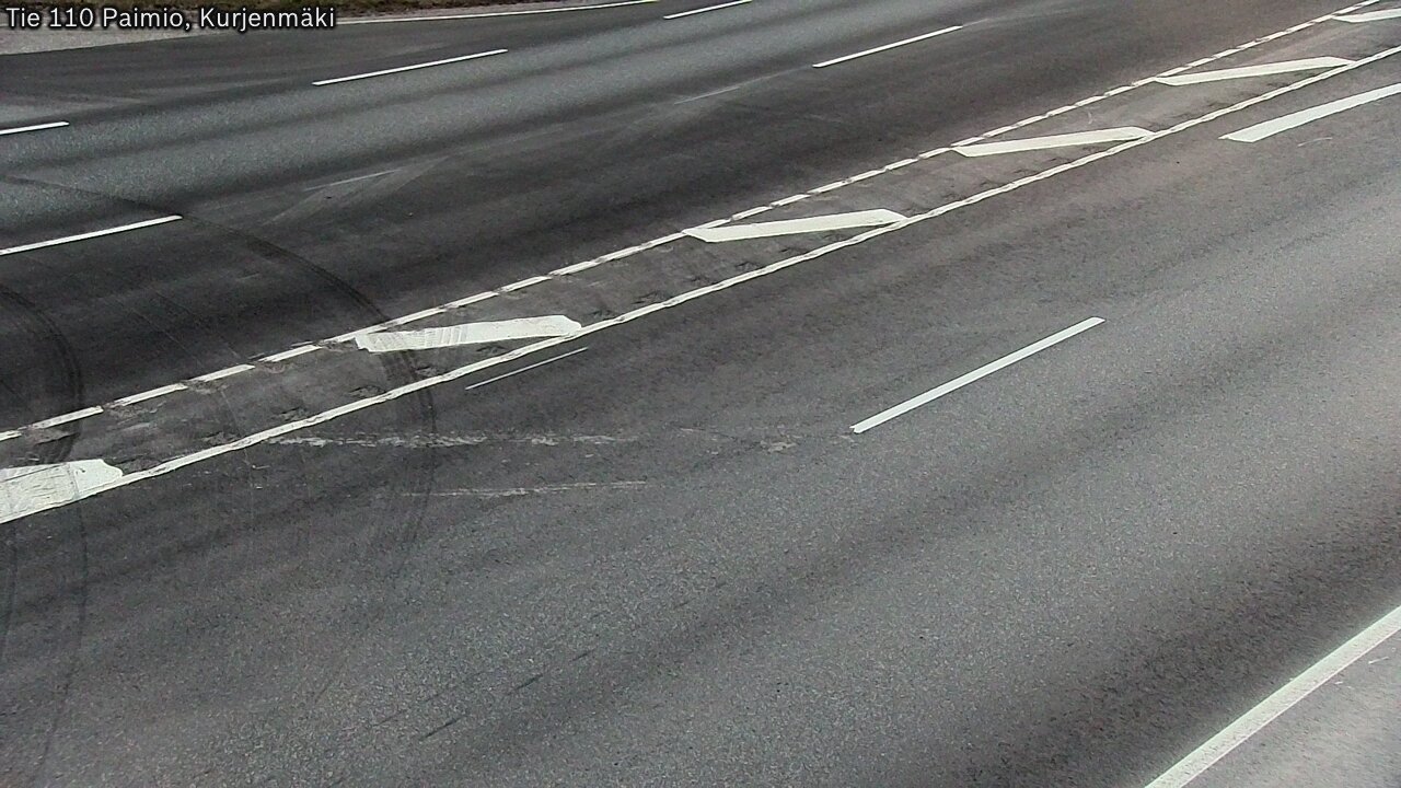 Weather Camera Image Väg 110 Paimio, Kurjenmäki, Paimio, Varsinais-Suomi