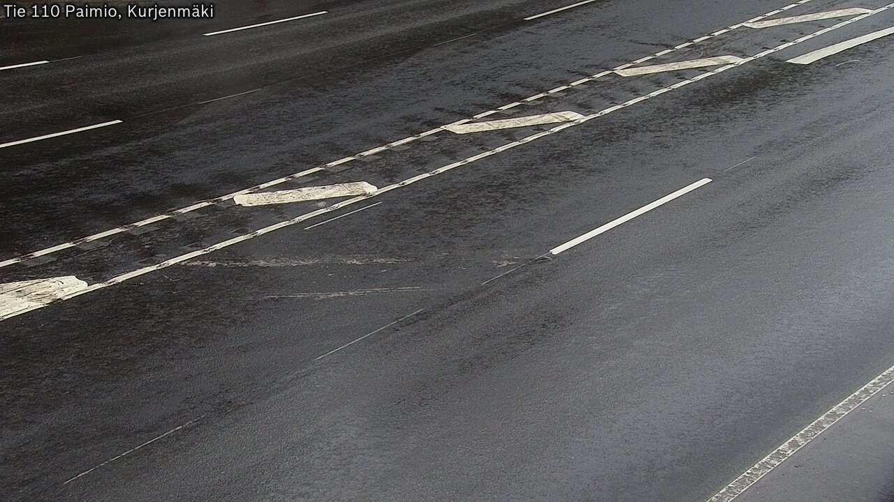 Weather Camera Image Road 110 Paimio, Kurjenmäki, Paimio, Varsinais-Suomi