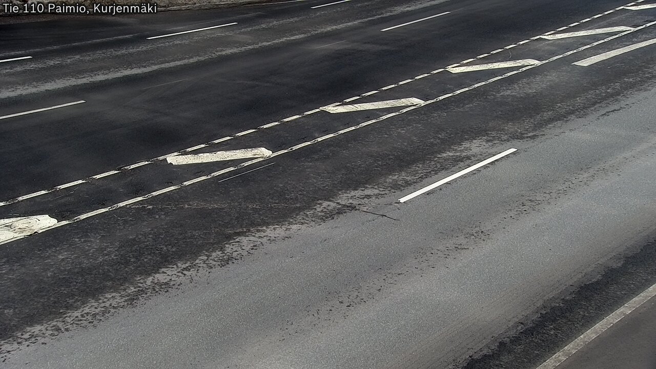 Weather Camera Image Väg 110 Paimio, Kurjenmäki, Paimio, Varsinais-Suomi
