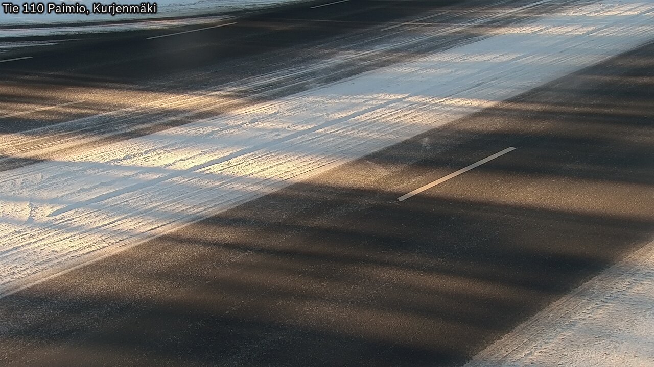 Weather Camera Image Road 110 Paimio, Kurjenmäki, Paimio, Varsinais-Suomi