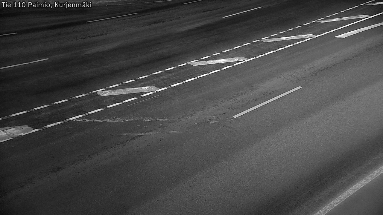 Weather Camera Image Road 110 Paimio, Kurjenmäki, Paimio, Varsinais-Suomi