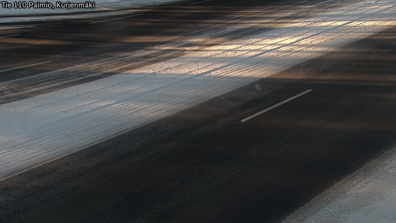 Weather Camera Image Road 110 Paimio, Kurjenmäki, Paimio, Varsinais-Suomi