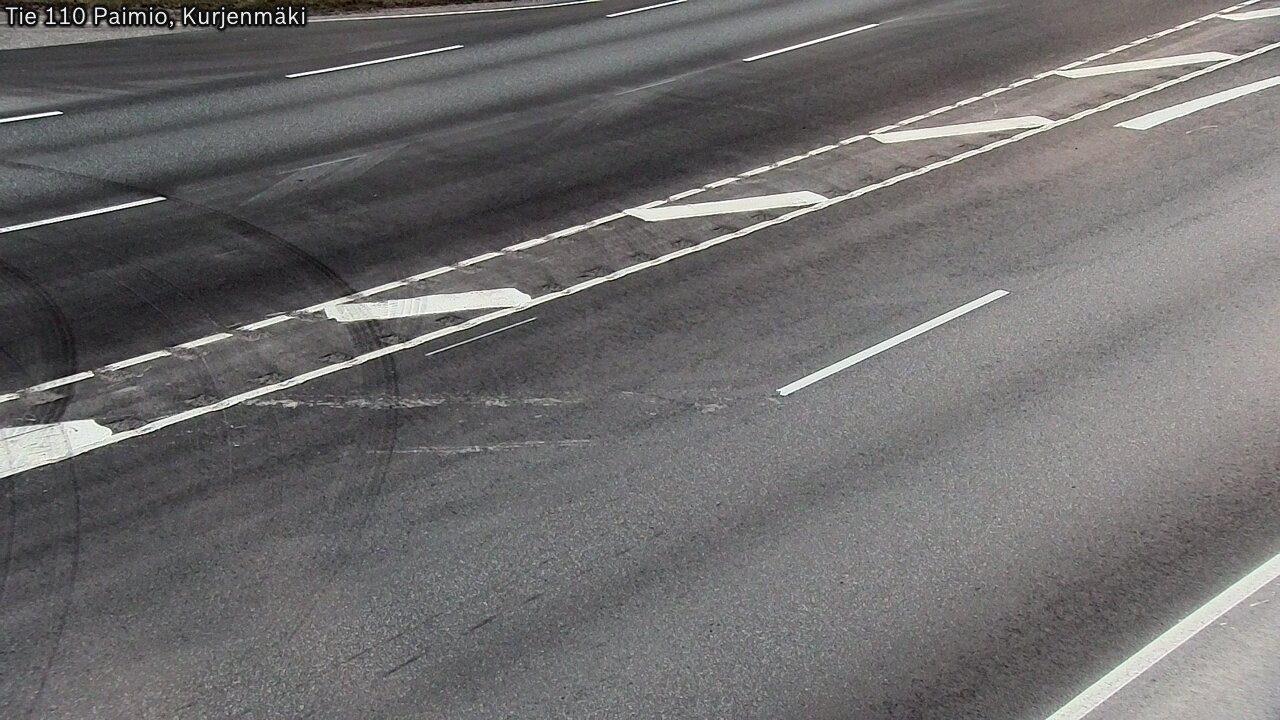 Weather Camera Image Väg 110 Paimio, Kurjenmäki, Paimio, Varsinais-Suomi