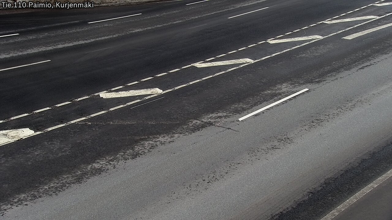 Weather Camera Image Väg 110 Paimio, Kurjenmäki, Paimio, Varsinais-Suomi