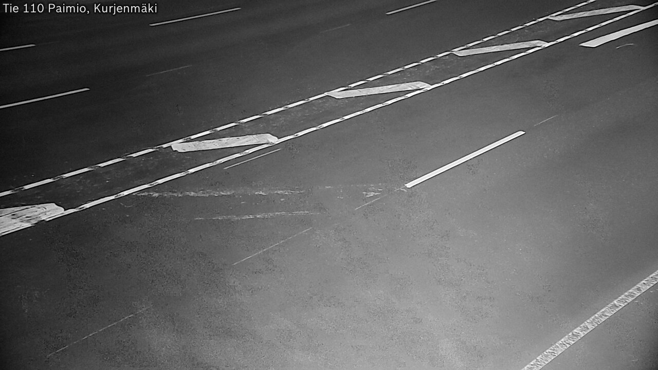 Weather Camera Image Road 110 Paimio, Kurjenmäki, Paimio, Varsinais-Suomi