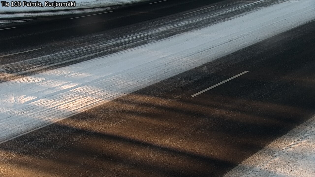 Weather Camera Image Road 110 Paimio, Kurjenmäki, Paimio, Varsinais-Suomi