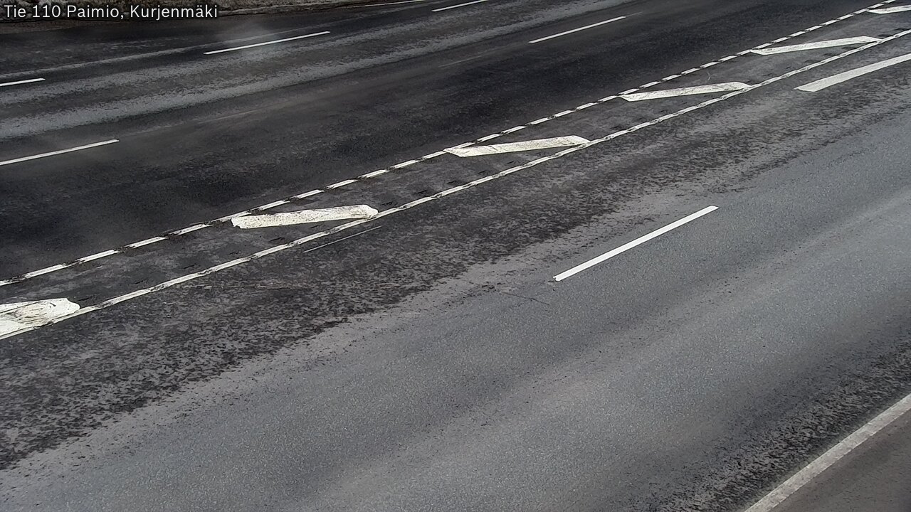 Weather Camera Image Väg 110 Paimio, Kurjenmäki, Paimio, Varsinais-Suomi
