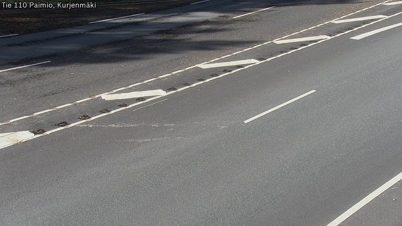 Weather Camera Image Väg 110 Paimio, Kurjenmäki, Paimio, Varsinais-Suomi