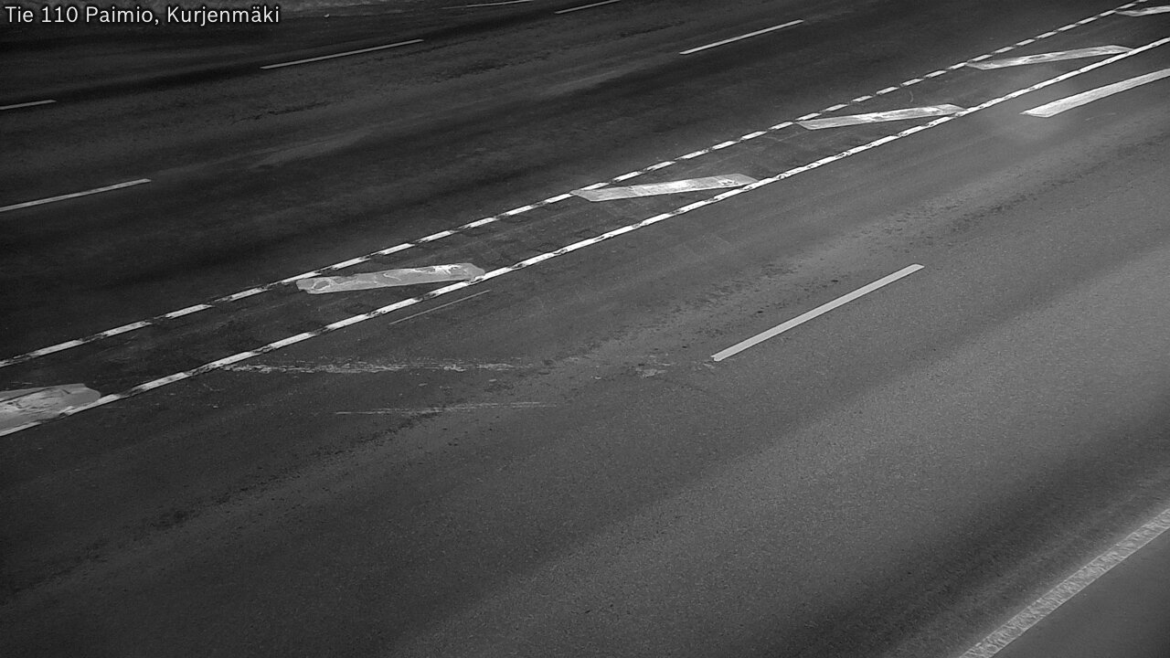 Weather Camera Image Road 110 Paimio, Kurjenmäki, Paimio, Varsinais-Suomi