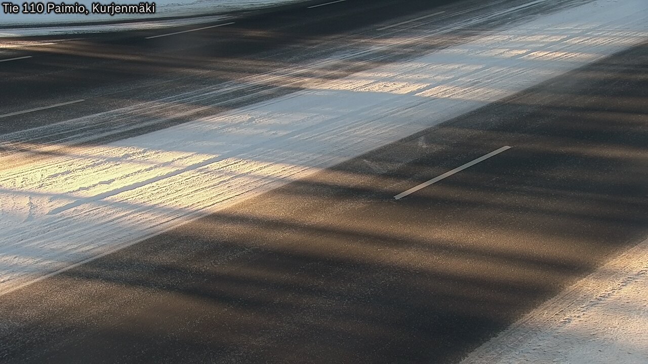 Weather Camera Image Road 110 Paimio, Kurjenmäki, Paimio, Varsinais-Suomi