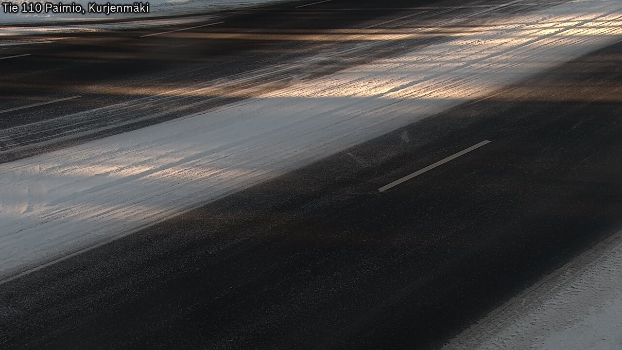 Weather Camera Image Road 110 Paimio, Kurjenmäki, Paimio, Varsinais-Suomi