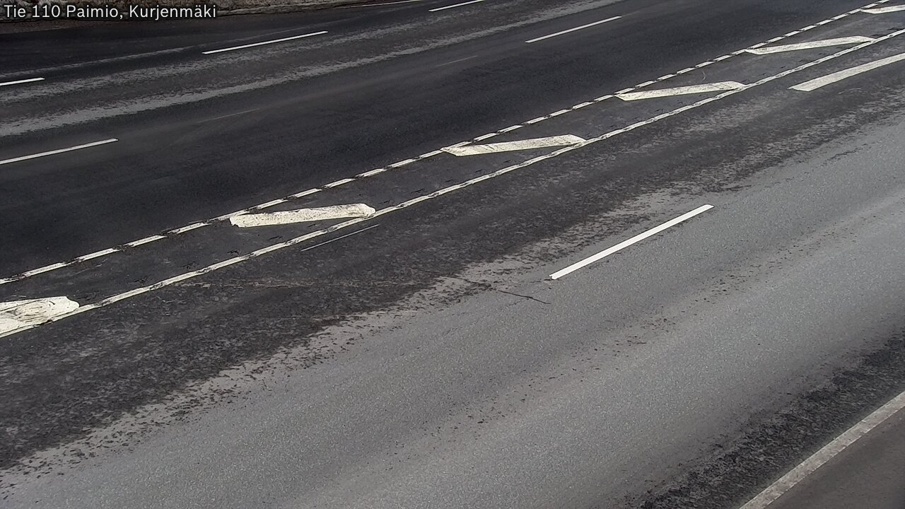 Weather Camera Image Väg 110 Paimio, Kurjenmäki, Paimio, Varsinais-Suomi