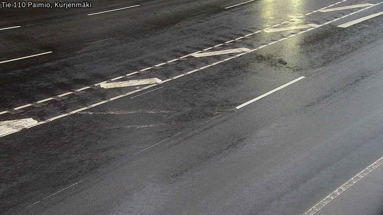 Weather Camera Image Road 110 Paimio, Kurjenmäki, Paimio, Varsinais-Suomi