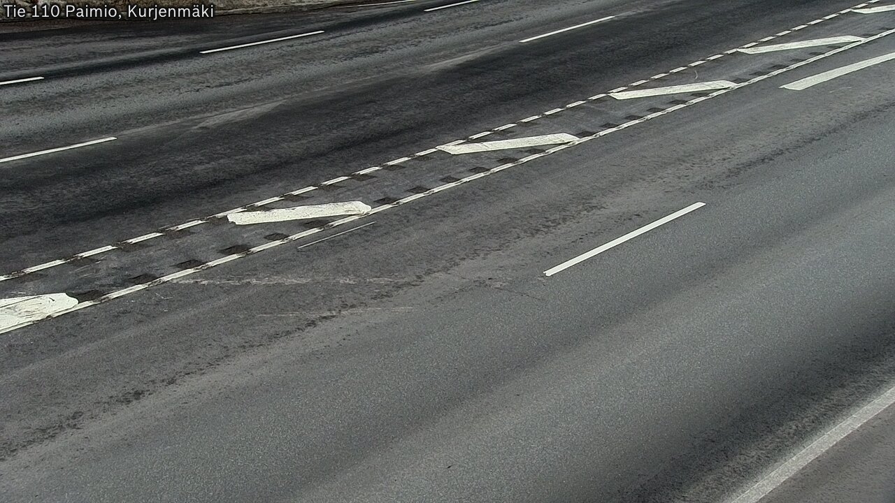 Weather Camera Image Road 110 Paimio, Kurjenmäki, Paimio, Varsinais-Suomi