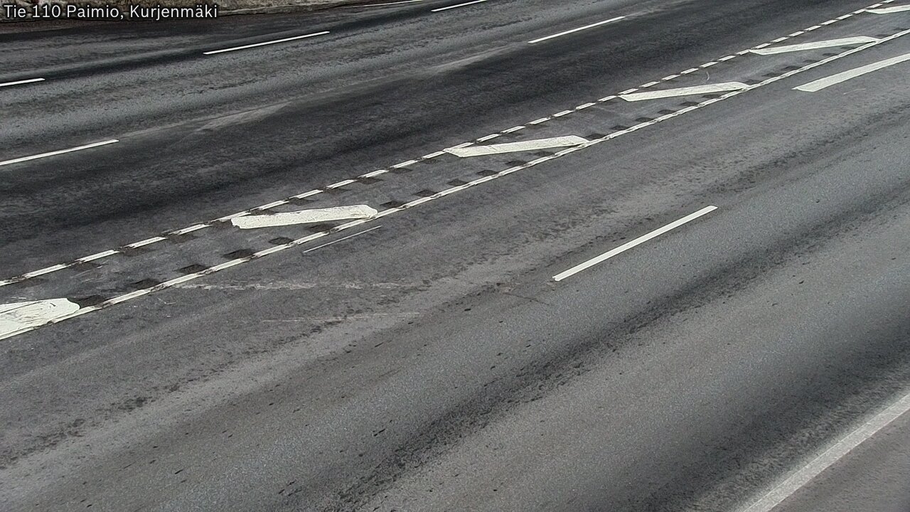 Weather Camera Image Road 110 Paimio, Kurjenmäki, Paimio, Varsinais-Suomi