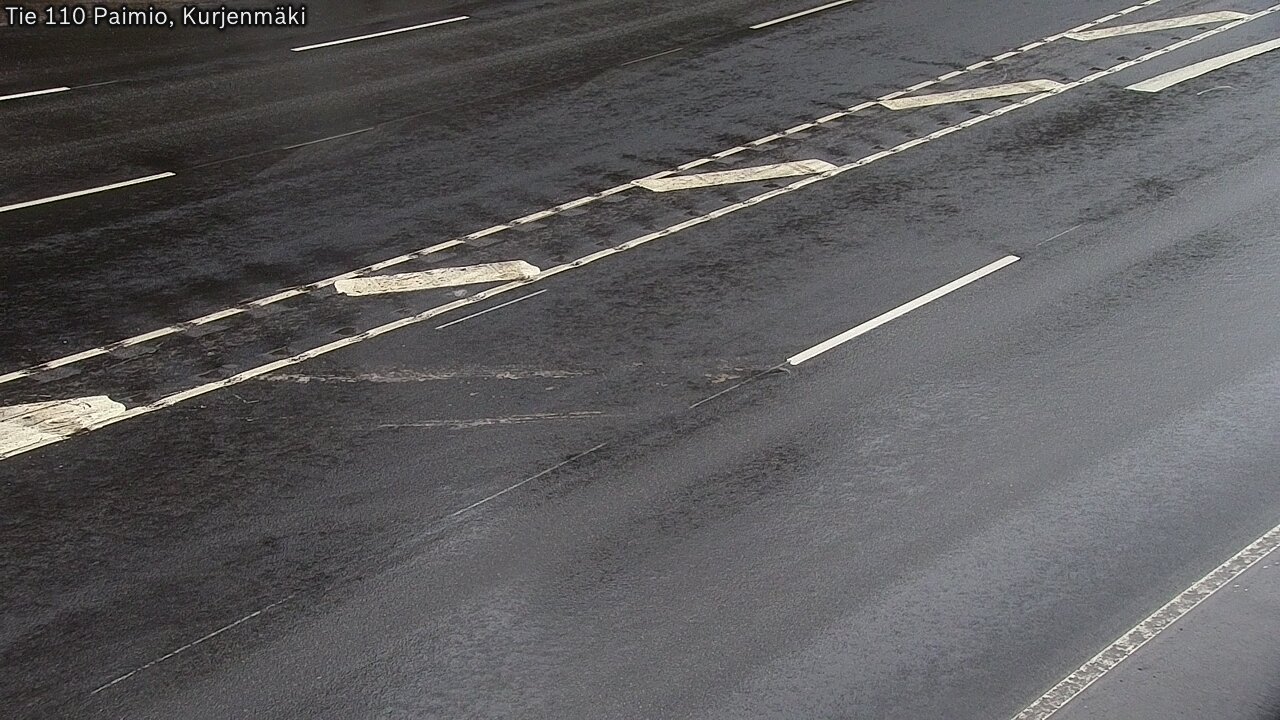 Weather Camera Image Road 110 Paimio, Kurjenmäki, Paimio, Varsinais-Suomi
