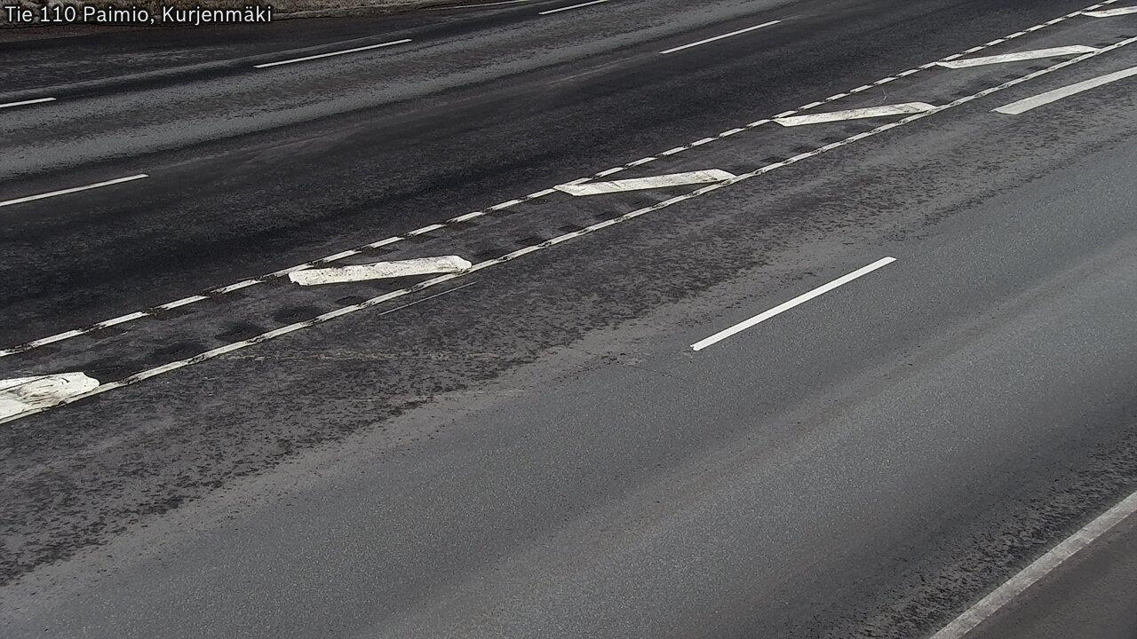 Weather Camera Image Väg 110 Paimio, Kurjenmäki, Paimio, Varsinais-Suomi