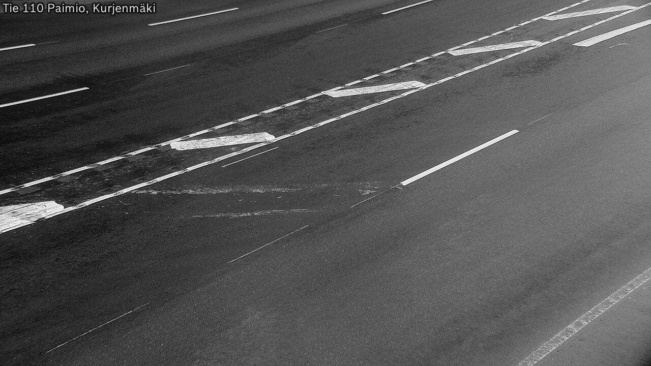 Weather Camera Image Road 110 Paimio, Kurjenmäki, Paimio, Varsinais-Suomi