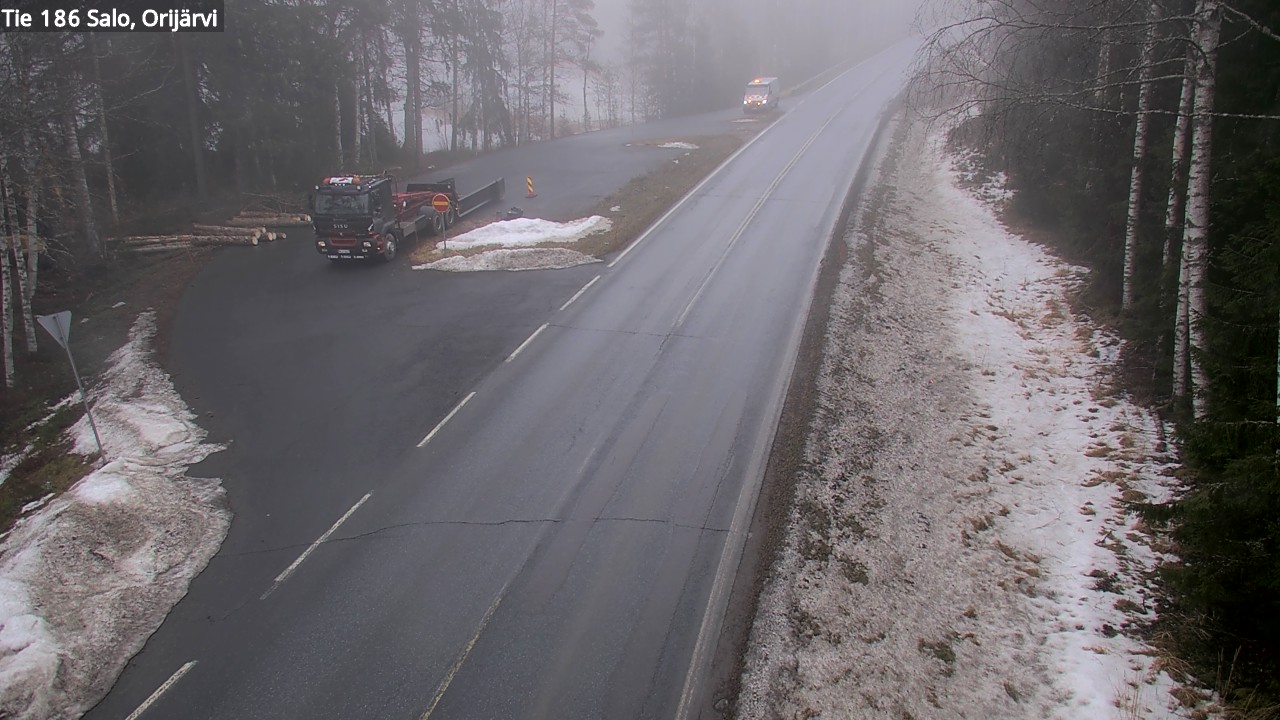 Kelikamerat Kuva Tie 186 Salo, Orijärvi, Salo, Varsinais-Suomi