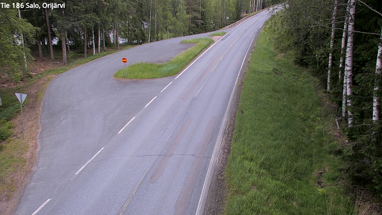 Weather Camera Image Väg 186 Salo, Orijärvi, Salo, Varsinais-Suomi