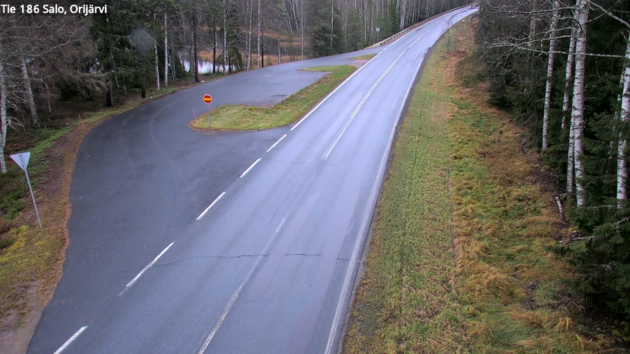 Kelikamerat Kuva Tie 186 Salo, Orijärvi, Salo, Varsinais-Suomi