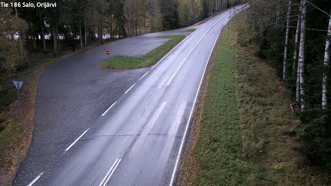 Weather Camera Image Väg 186 Salo, Orijärvi, Salo, Varsinais-Suomi
