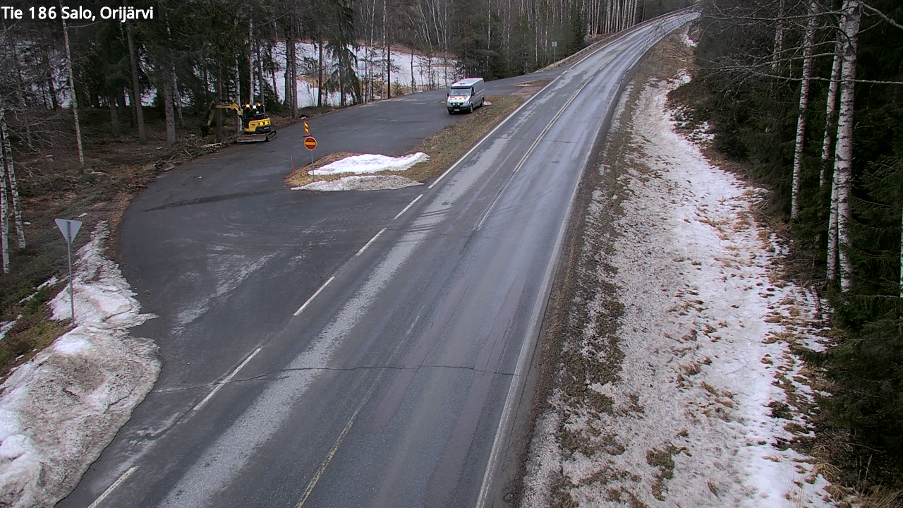 Kelikamerat Kuva Tie 186 Salo, Orijärvi, Salo, Varsinais-Suomi