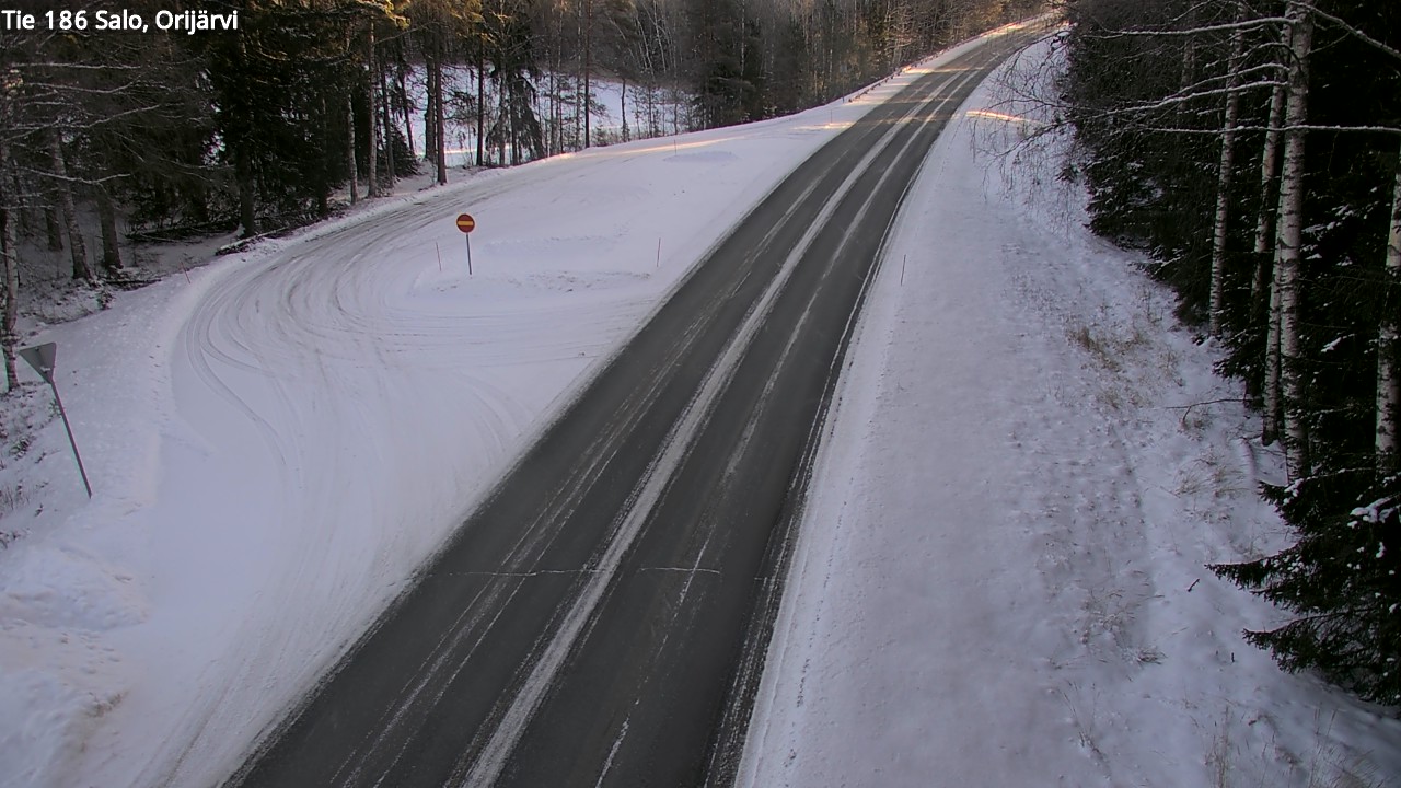 Kelikamerat Kuva Tie 186 Salo, Orijärvi, Salo, Varsinais-Suomi