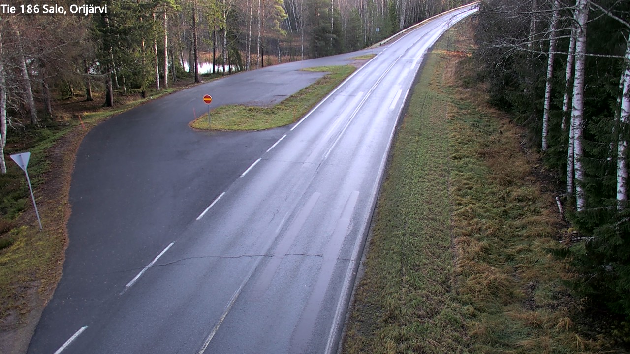 Kelikamerat Kuva Tie 186 Salo, Orijärvi, Salo, Varsinais-Suomi