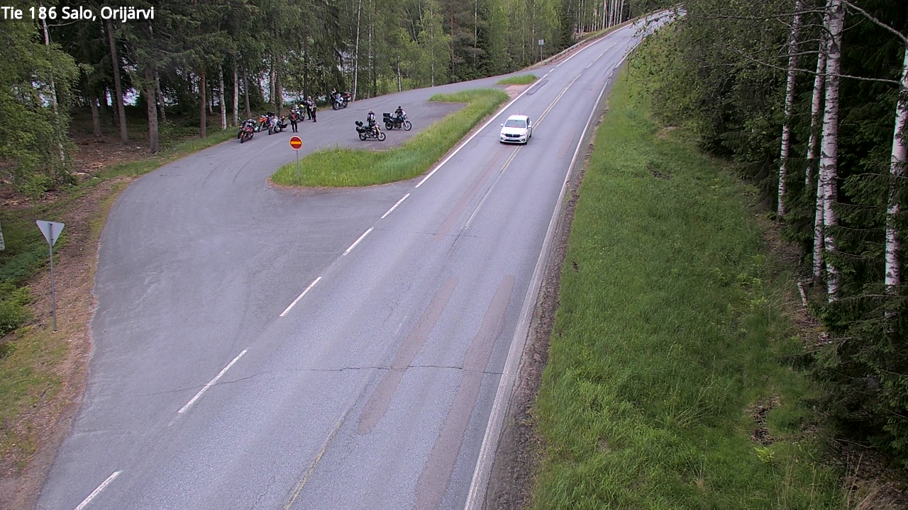 Weather Camera Image Väg 186 Salo, Orijärvi, Salo, Varsinais-Suomi