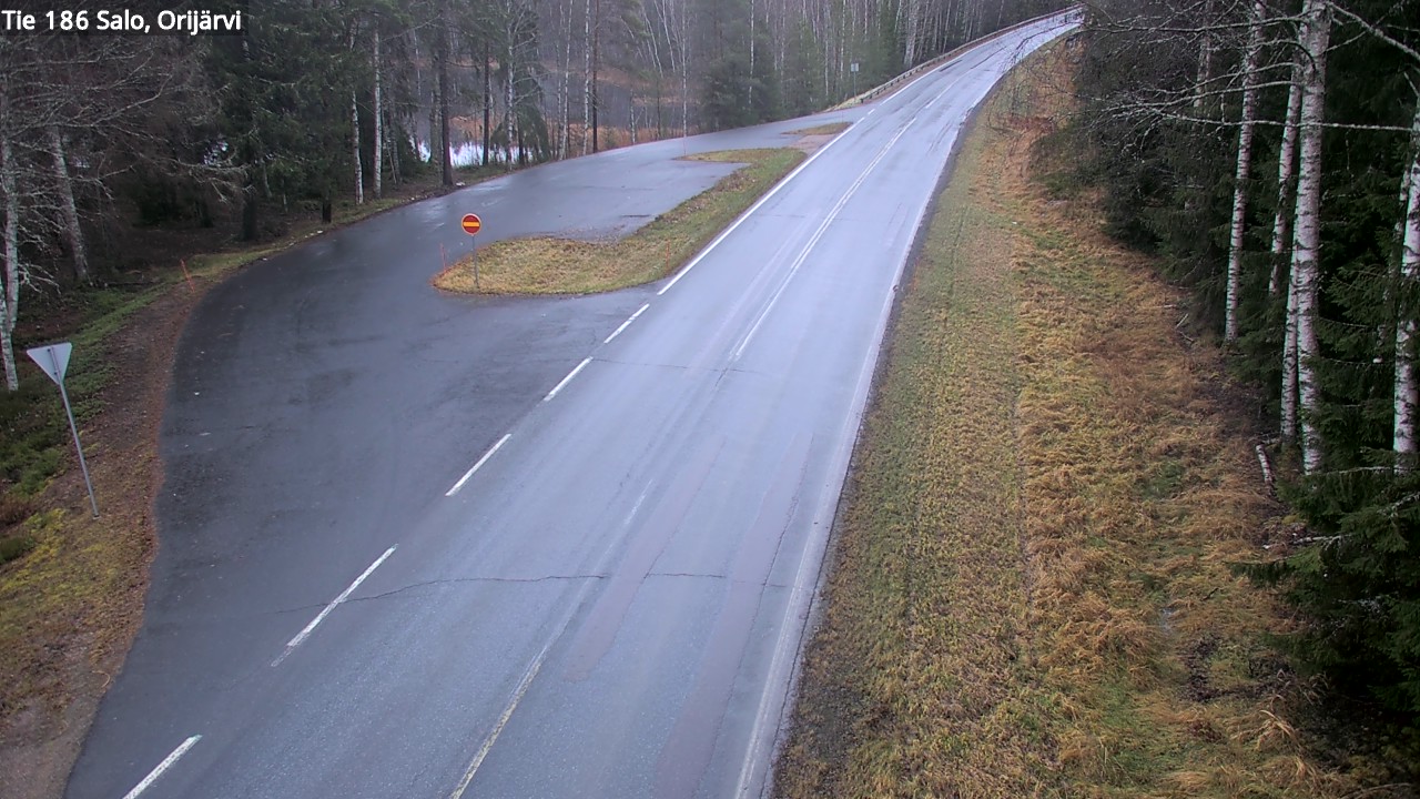 Weather Camera Image Väg 186 Salo, Orijärvi, Salo, Varsinais-Suomi