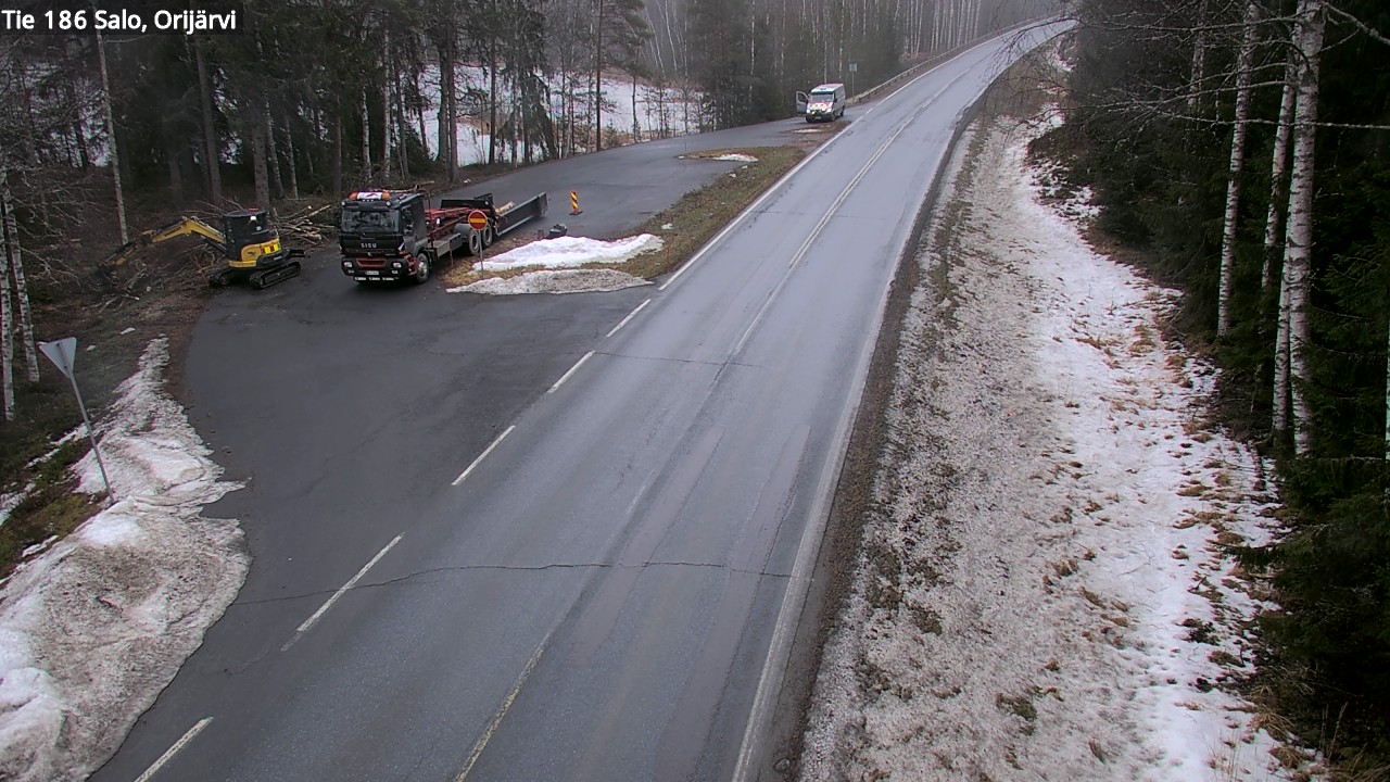 Kelikamerat Kuva Tie 186 Salo, Orijärvi, Salo, Varsinais-Suomi