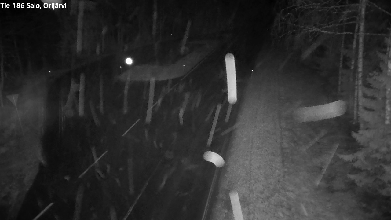 Weather Camera Image Väg 186 Salo, Orijärvi, Salo, Varsinais-Suomi