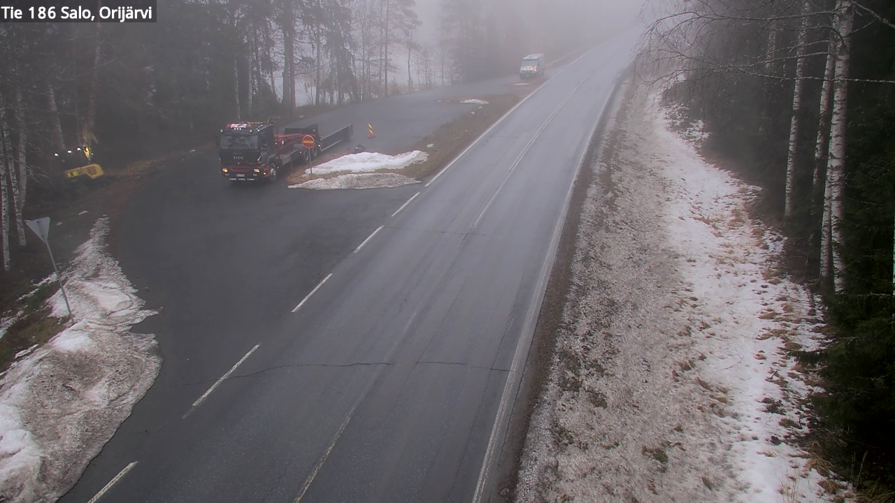 Kelikamerat Kuva Tie 186 Salo, Orijärvi, Salo, Varsinais-Suomi