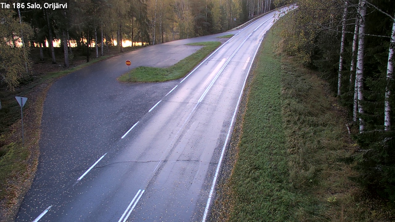 Weather Camera Image Väg 186 Salo, Orijärvi, Salo, Varsinais-Suomi