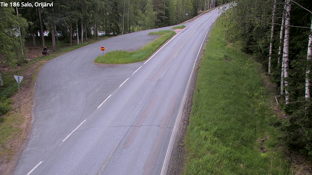 Weather Camera Image Road 186 Salo, Orijärvi, Salo, Varsinais-Suomi