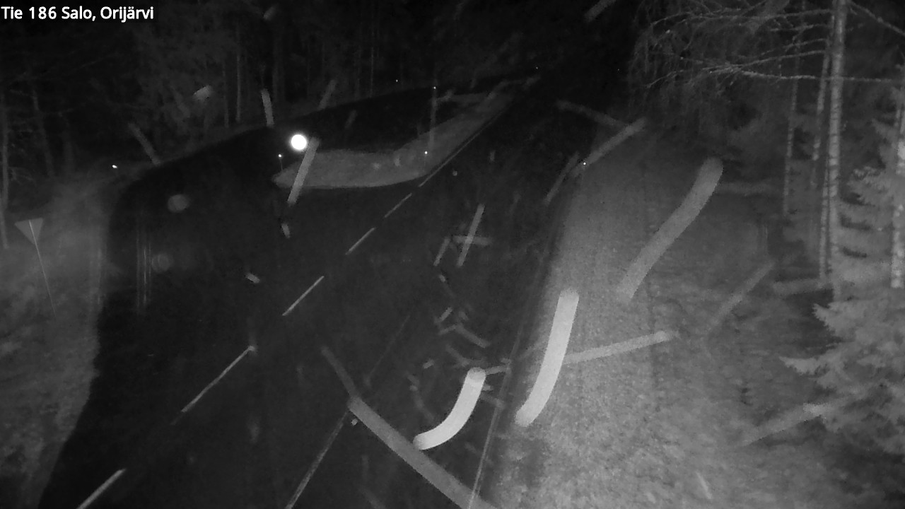 Weather Camera Image Väg 186 Salo, Orijärvi, Salo, Varsinais-Suomi