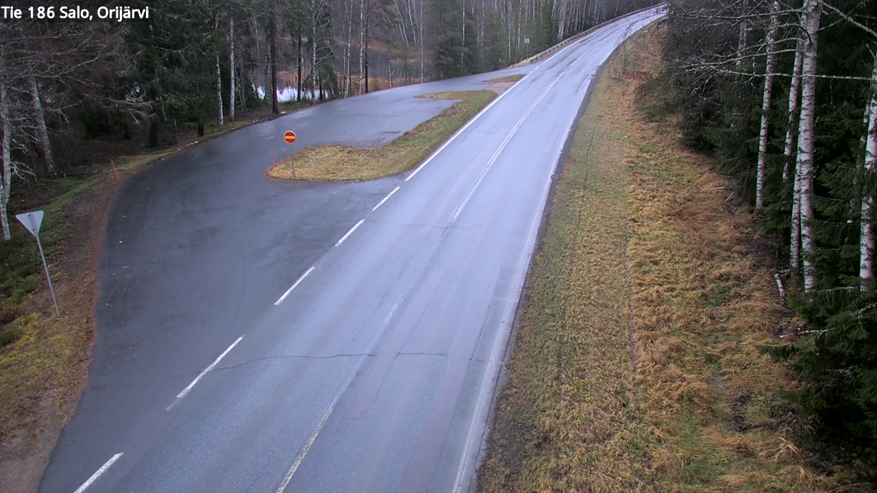 Weather Camera Image Väg 186 Salo, Orijärvi, Salo, Varsinais-Suomi