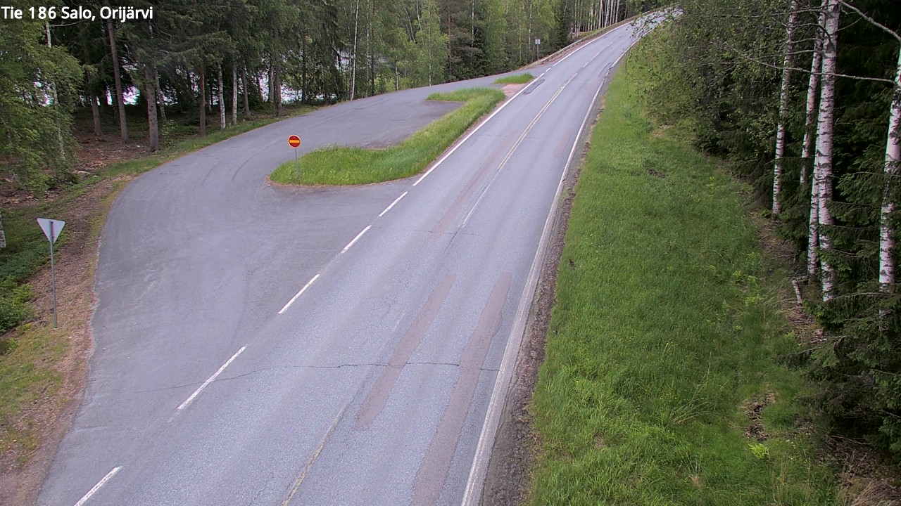Weather Camera Image Väg 186 Salo, Orijärvi, Salo, Varsinais-Suomi